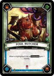 Foul Butcher - Foil